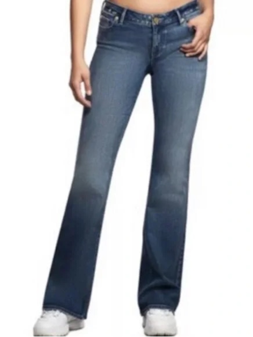 True religion x Manchester United Fey modern flare jeans